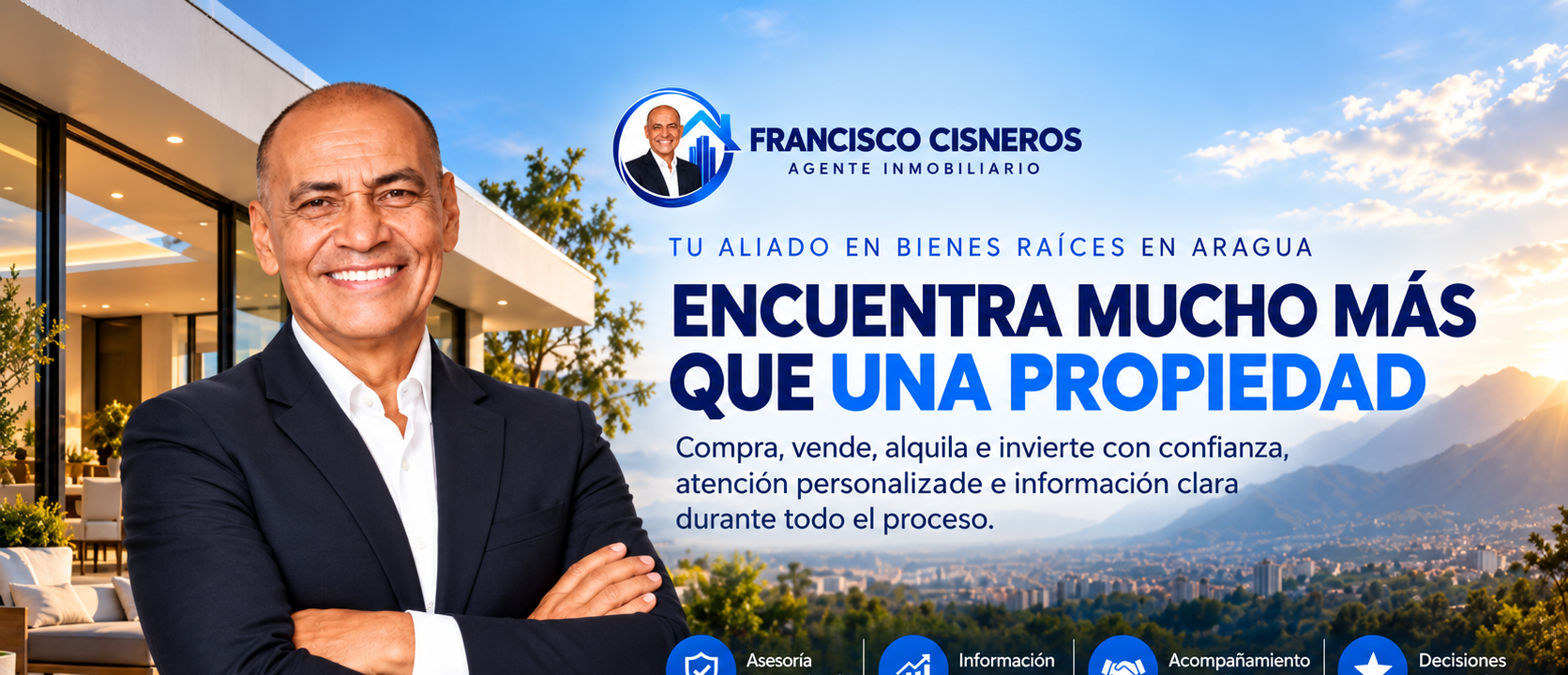 Francisco Cisneros · Agente Inmobiliario